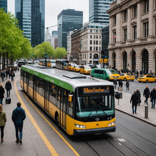 Comment mettre en place un réseau de transport public à énergie renouvelable dans une ville moyenne ?
